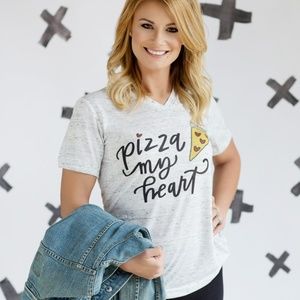 Valentines Day Shirt - Pizza My Heart